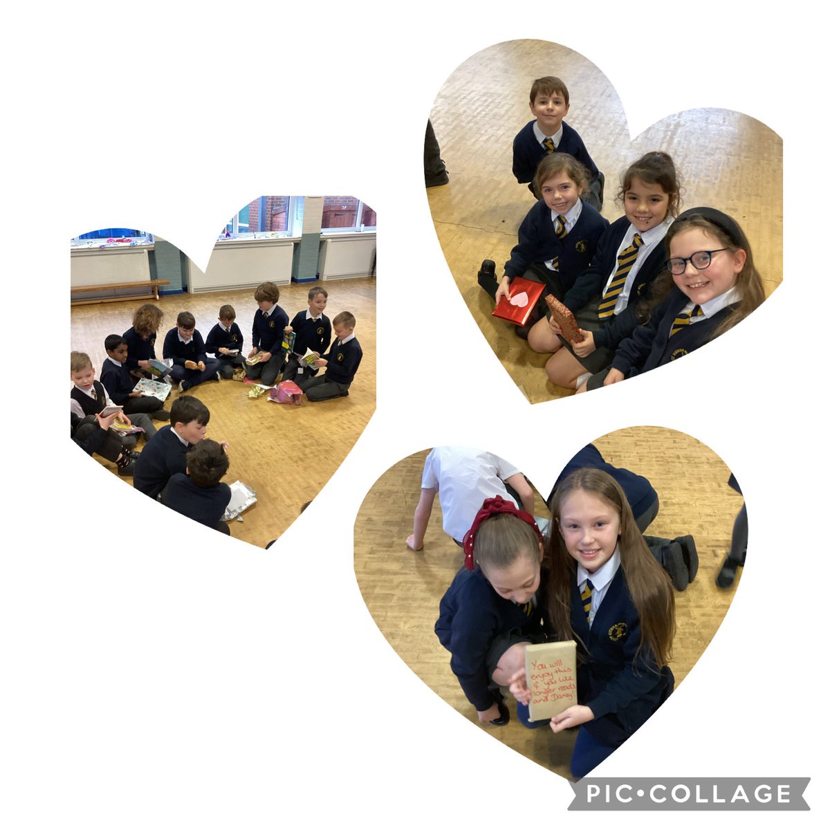 HBJSCH63's tweet photo. 4T really enjoyed our Valentine’s book swap yesterday. We had such a great chat about what we like to read, where and when we like to read and how reading can help us in so many ways. ❤️#HBJS4T. #HBJSreading #HBJSEnglish https://t.co/KAvQK1bFBI