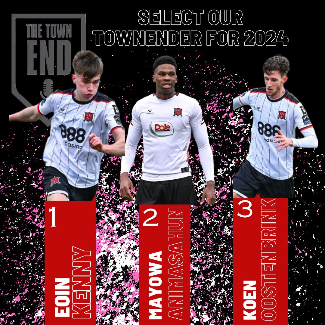 Prince Kenny, Mayowa or Koen... who've ya got? Ahead of the big kick off tomorroW, we want to involve you all in selecting our TOWNENDER Player Sponsorship for 2024 Simply comment 1, 2 or 3 in the comments below (Poll open across all our platforms) Poll closes 9pm TONIGHT!!