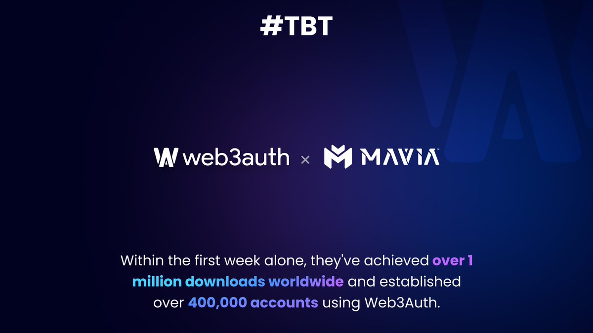 Web3Auth tweet media