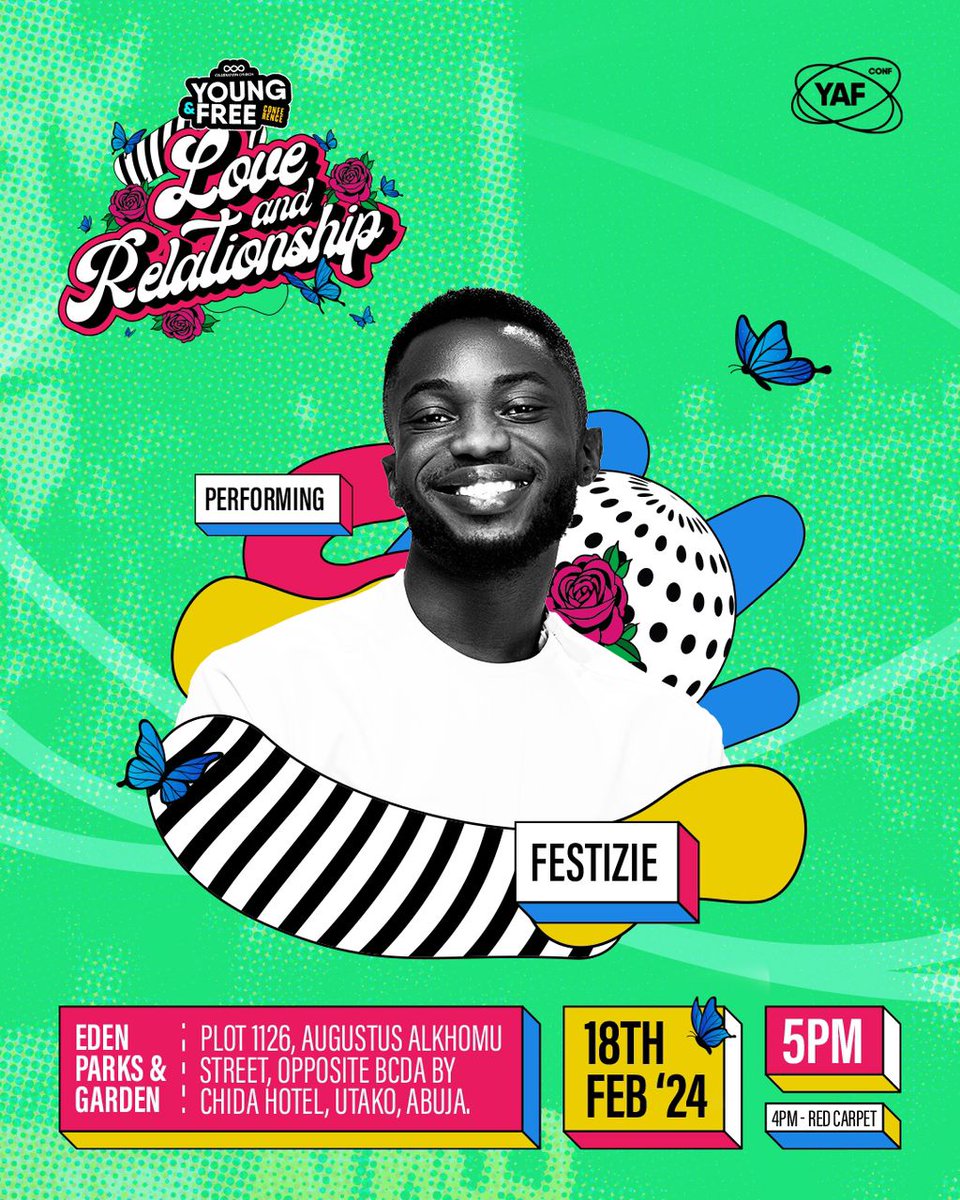 CCI_Abuja's tweet image. Husband to the Proverbs 31 woman @Festizie will be shaking things up at the YAF Conference. 🤩💃

You don’t want to miss this.
Click the link below to get your ticket and for a friend.🙃
bit.ly/yafcon2024

#yafcon2024 #loveandrelationship