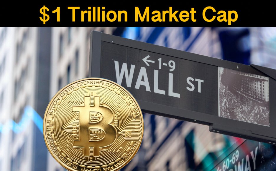 If #Bitcoin were a U.S. large-cap stock, it would be a top-10 holding in the #SP500 S&amp;P 500 index.

Bitcoin’s market capitalization crossed $1 trillion on Wednesday for the first time since November 2021, as U.S. spot bitcoin ETFs continued to support prices with strong inflows.