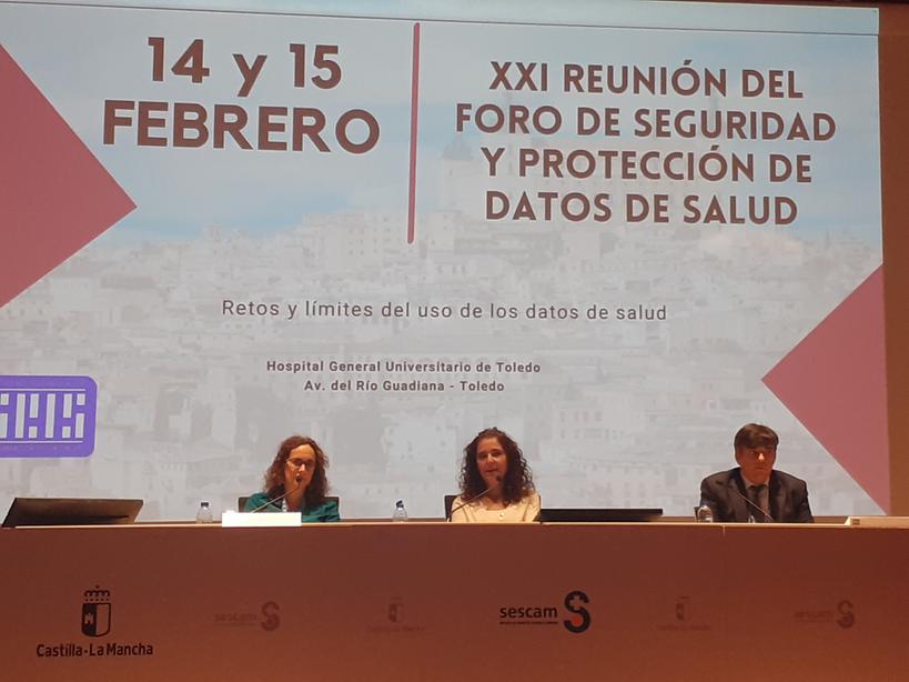 apiscam's tweet photo. La Dir Gral de Salud Digital y SSII en el SNS @noemiciv anuncia en XXI Foro de Seguridad y Protección de Datos de @SEISeSalud #foropd24 un plan de acción nuevo pedida por la UE en plan de recuperación: la implantación de una plataf de integración de información genómica nacional https://t.co/hGCJESLsPO