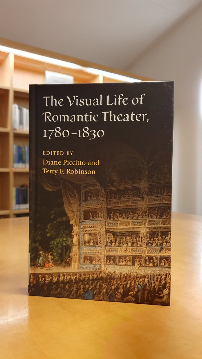 “How did dramaturgy and stagecraft influence aesthetic and sociopolitical concerns? How does a focus on dramatic vision change the way we conceive of Romanticism itself?” Diesen und mehr Fragen geht „The Visual Life of Romantic Theatre“ nach: portal.haab.klassik-stiftung.de/Record/1868840… #Lesetipp