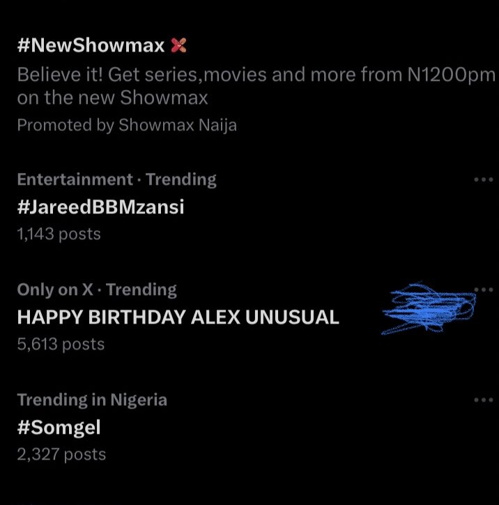 We keep moving 👏👏💜💜💃💃

THE MAVERICK AT 28 
HAPPY BIRTHDAY ALEX UNUSUAL 
#AlexUnusual