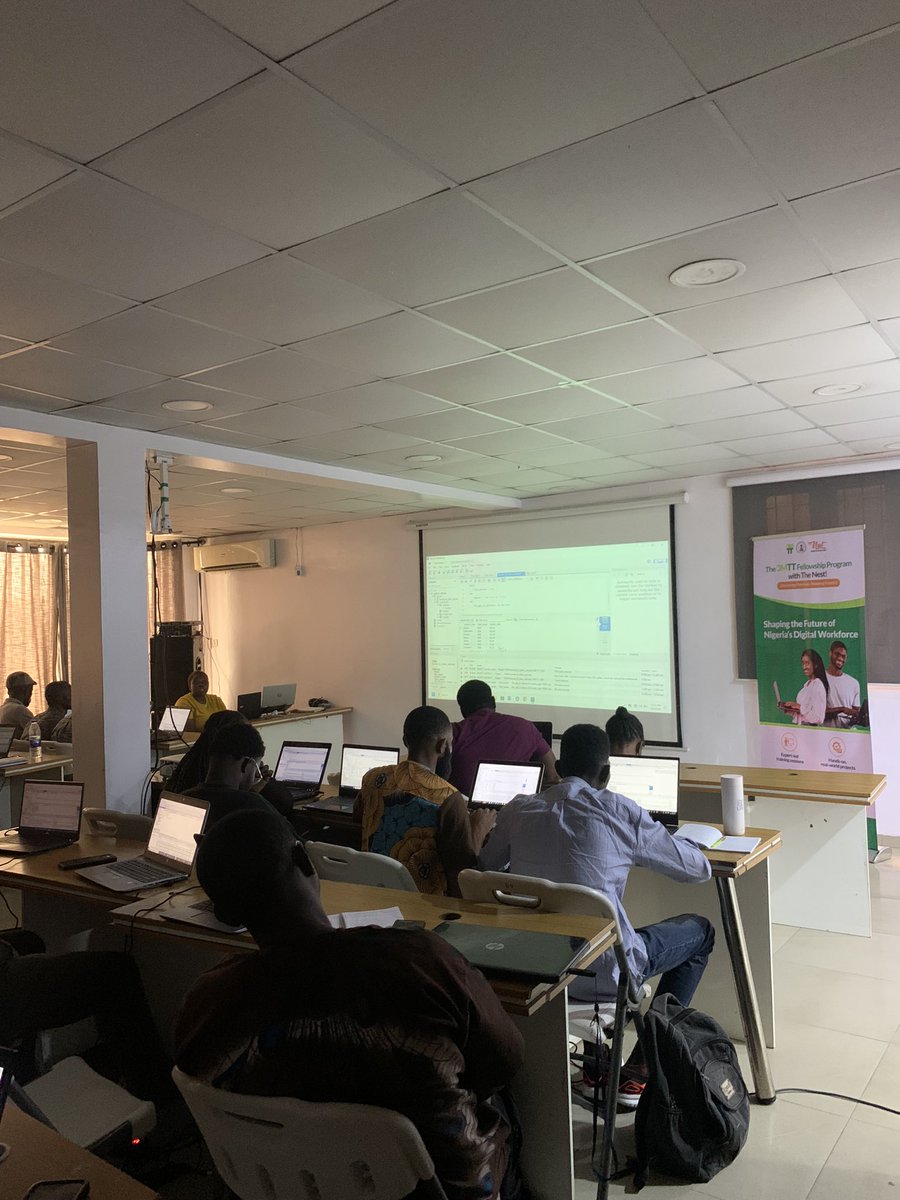 With every passing day, the fellows of #3MTT initiative training deepen their understanding and  sharpen their skills. 
From theory to practice, they're making waves.

#3MTTNigeria #techskills #datascience #dataanalytics #innovation #nitda #digitaltraining #3mttlearningcommunity