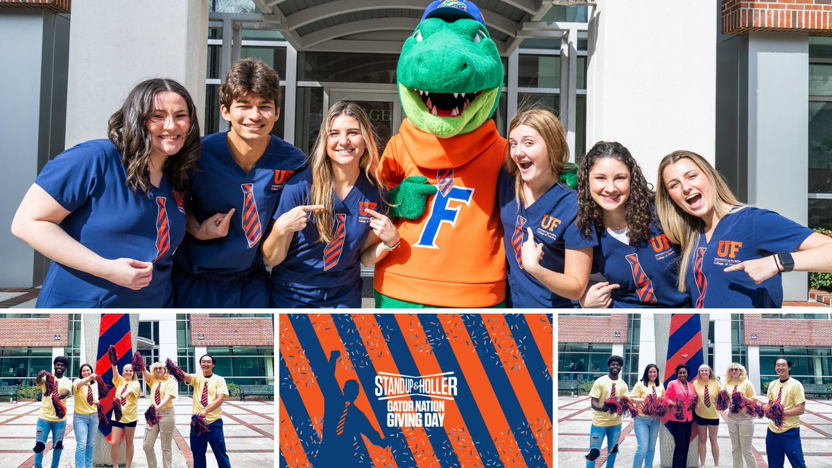 Support the future of health care! Celebrate Gator Nation Giving Day by donating to our nursing student funds. Your gift helps our students and the communities they serve. #AllForTheGators givingday.ufl.edu/pages/college-…