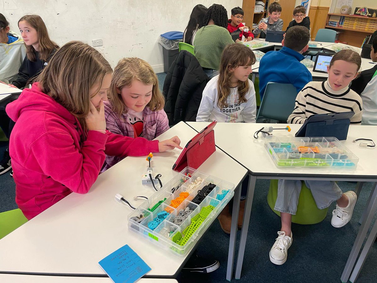 Lego Coding afternoon for Year 6 focusing on sustainability. @The_IPC