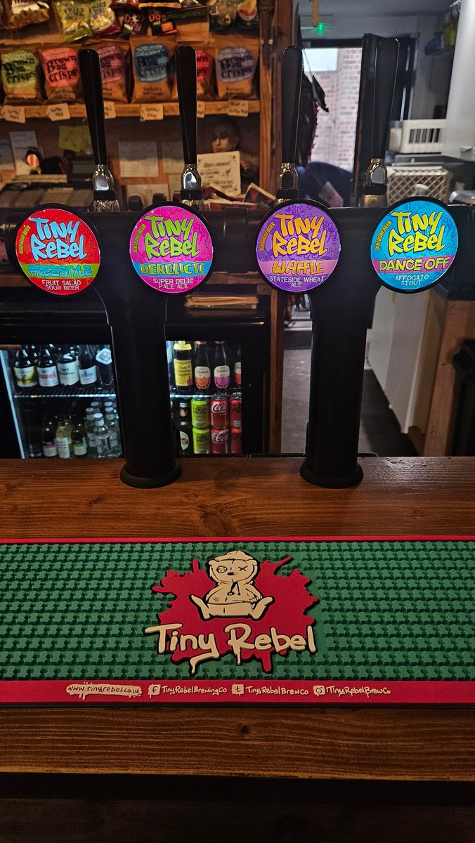 Happy 12th Birthday to @tinyrebelbrewco 🙌

📣 Let the Tiny Rebel Tap Take Over commence 🍻