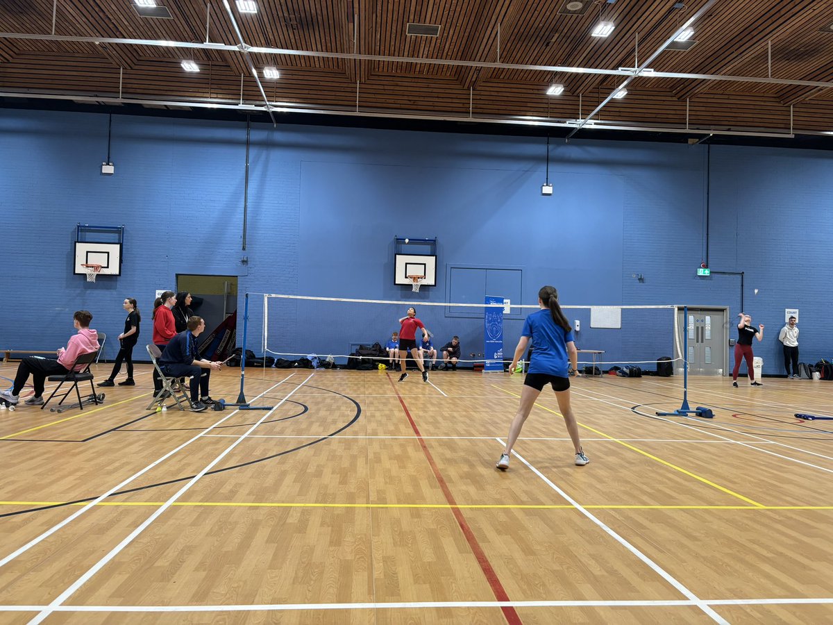 Fantastic performance from the junior badminton team today who won the RASBA badminton finals and will now be competing in the Scottish Finals!! Thanks to <a href="/ERCL4/">ERCultureandLeisure</a> for organising!! 🏸