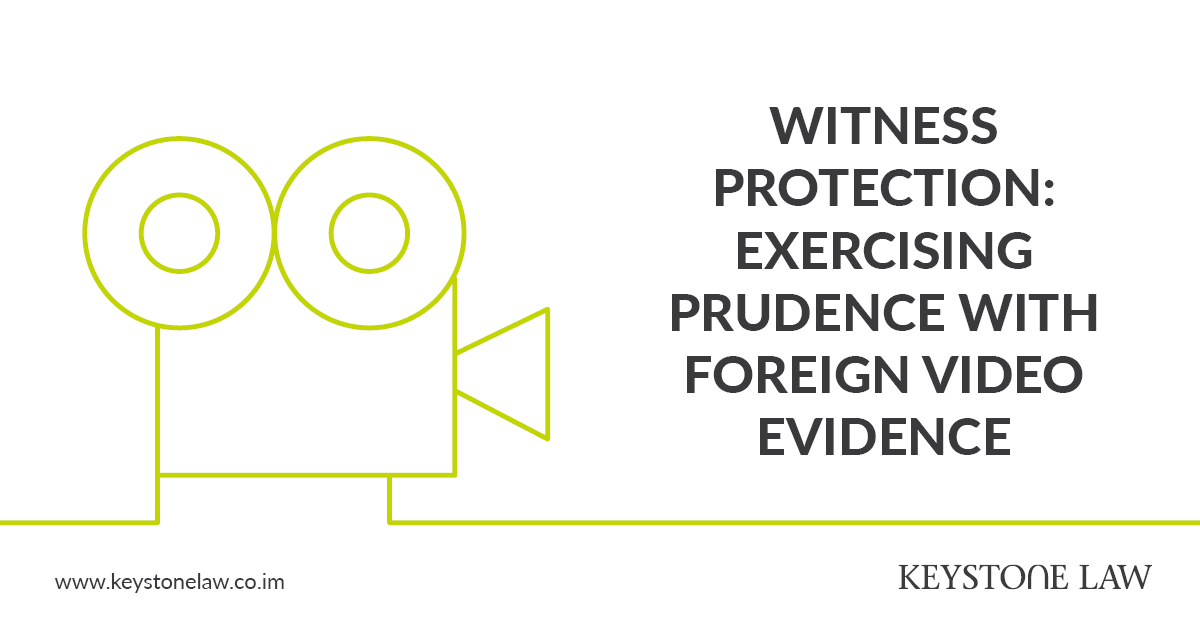 Our #litigation advocate Andrew Langan-Newton considers the consequences and issues that have arisen from the use of video technology to obtain foreign evidence in the #IOM Courts of Justice. Read his article here: ow.ly/9TEV50QBNRV