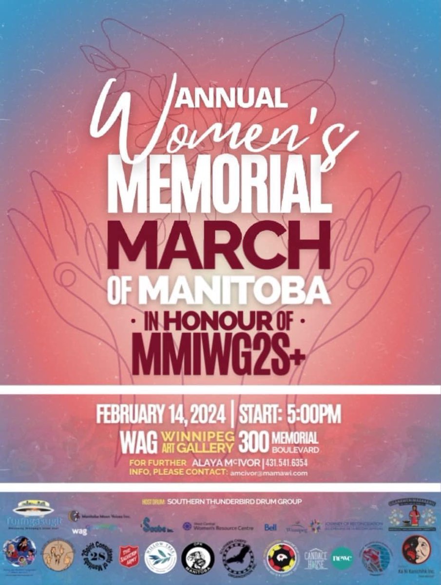 CUPEMB's tweet image. Yesterday evening, CUPE honoured #MMIWG2S by attending the Women’s Memorial March of Manitoba. Thank you to  the Southern Thunderbird Drum Group and to friend of CUPE, Alaya McIvor, for her annual organizing.