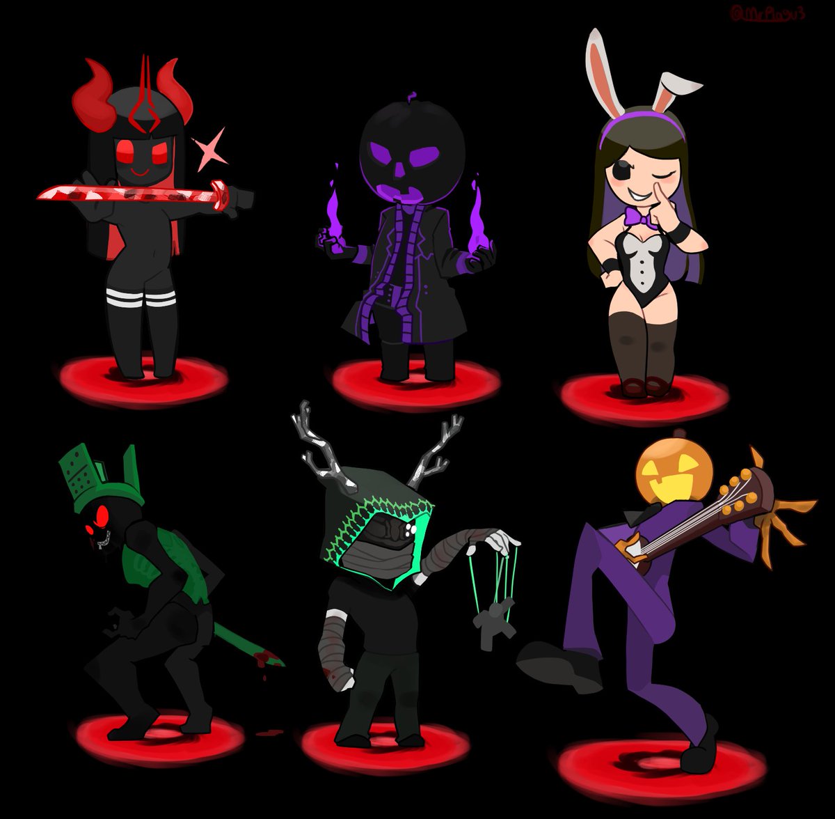mr_plagu3's tweet image. Killers from my fav game