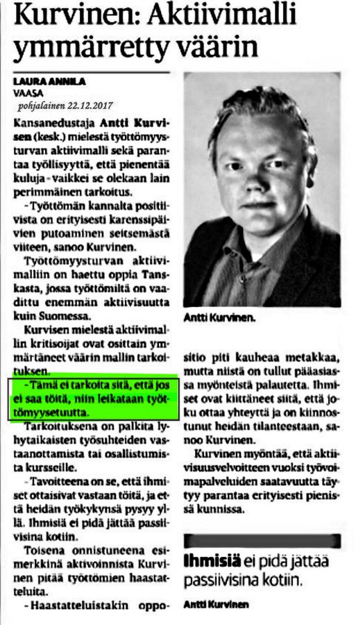 Riitikko's tweet photo. @MTVUutiset Vieläkin ottaa aivoon @kurvisentwiit . Jos peräkamarin pojasta tulee PJ, kannatus laskee lisää @keskusta ssa.
Löytyy sieltä kepusta kannatuksen nostajiakin @PasiKivisaari https://t.co/7sUkvIAKff