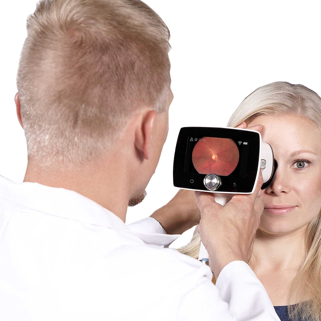 Fundus imaging has never been as mobile as it is with the Optomed Aurora IQ. 

Have a go yourself at this year's 100% Optical by visiting us on STAND M330 from 24-26 February. 

Follow this link to register: 
eu1.hubs.ly/H077HS_0