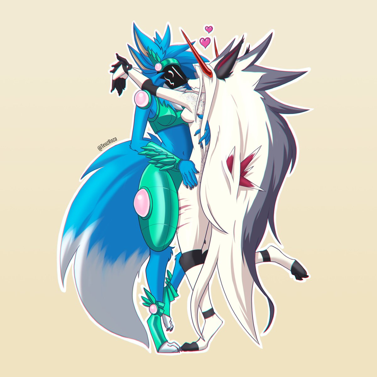 Helloo Everyone 💕

Hey my comms are open for fullbody's
DM Me if interested

#Furry #Protogen #Refsheet