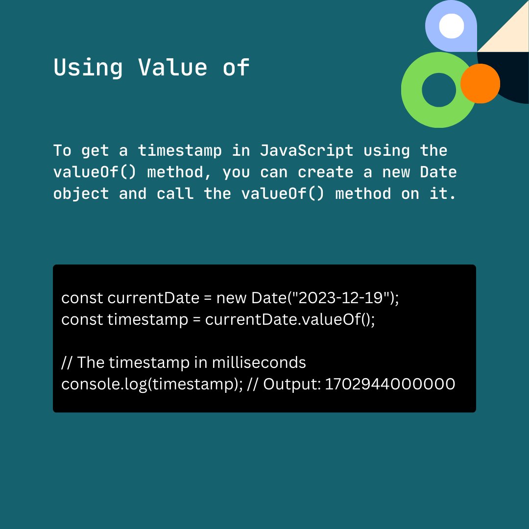 thehashcode's tweet image. How to Convert Date to Unix Timestamp in JavaScript
thehashcode.com/javascript/how…
 #thehashcode #nodejs #javascript #programming #reactjs #html #css