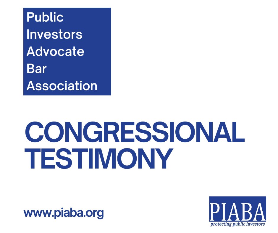 Testimony of Joseph C. Peiffer on Protecting American Savers and Retirees From DOL's Regulatory Overreach (February 15, 2024) bit.ly/42FLsuh