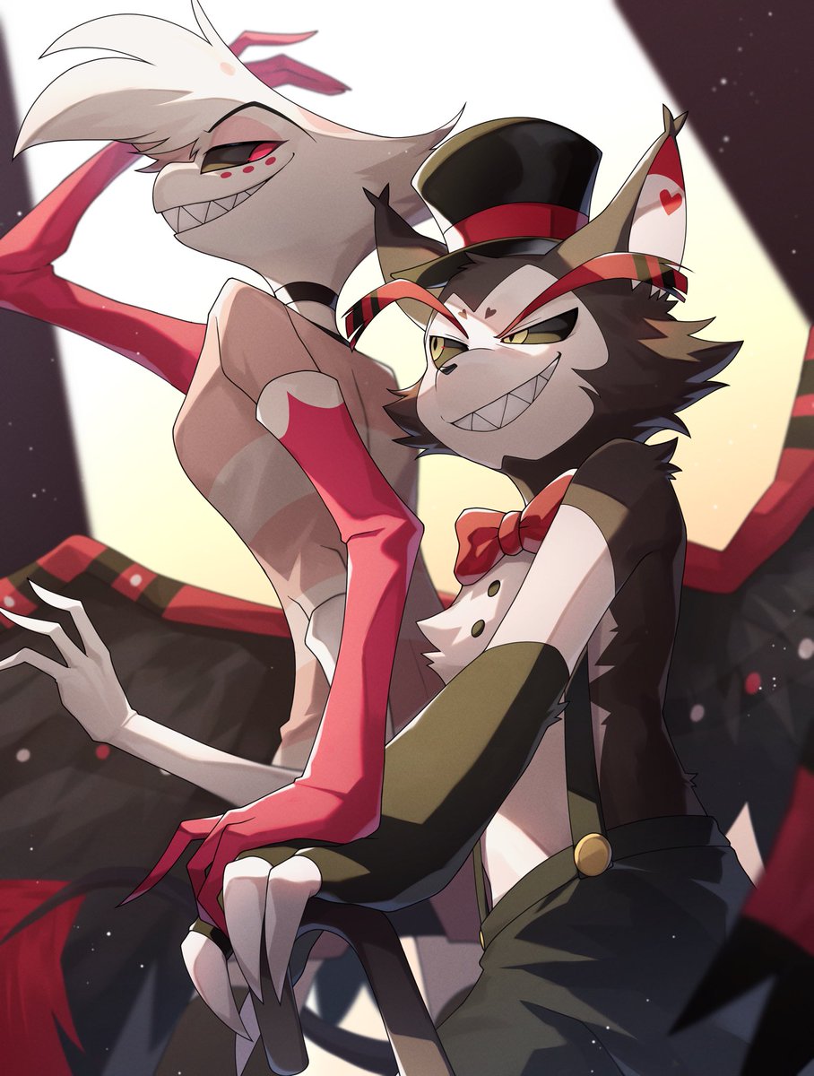 ponzu_tas's tweet photo. ハスエン
#HazbinHotel #huskerdust https://t.co/N4gq2BvUCN