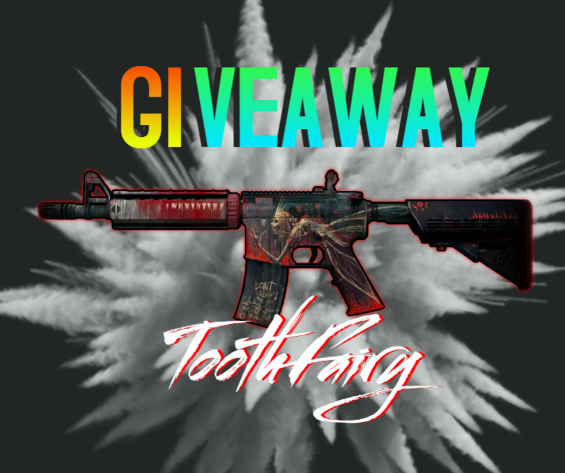 ⭐️GIVEAWAY⭐️
🔥 M4A4 | Tooth Fairy 🔥

✅RT + Follow <a href="/NivekCS2/">NivekCS2</a> 
✅Tag 2 Friends
⏱️Ends in 48 Hours

#CSGO #CSGOGiveaway #cs2 #cs2update #counterstrike