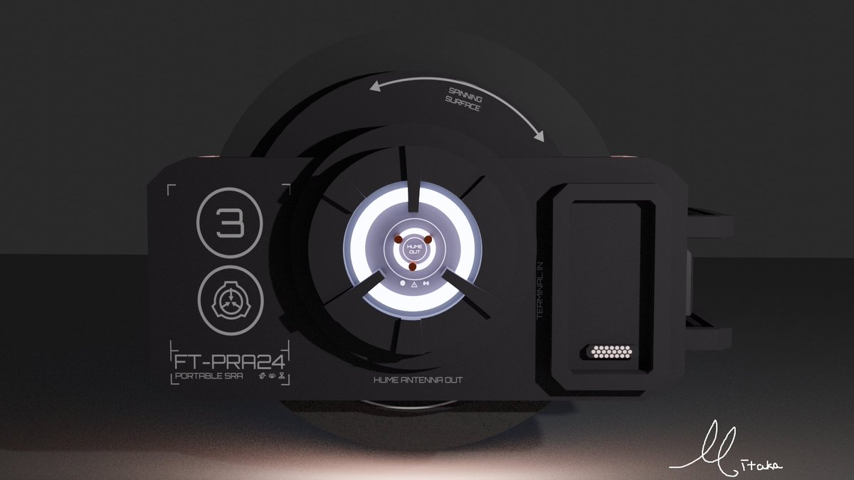 FT-PRA24 portable Scranton Reality Anchor
#SCPFoundation , made with Blender