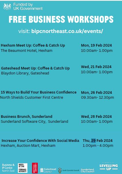 Discover a wide variety of business events and topical workshops taking place in multiple locations across the North East. all designed to help your business plans or ideas grow & flourish bipcnortheast.co.uk/events/