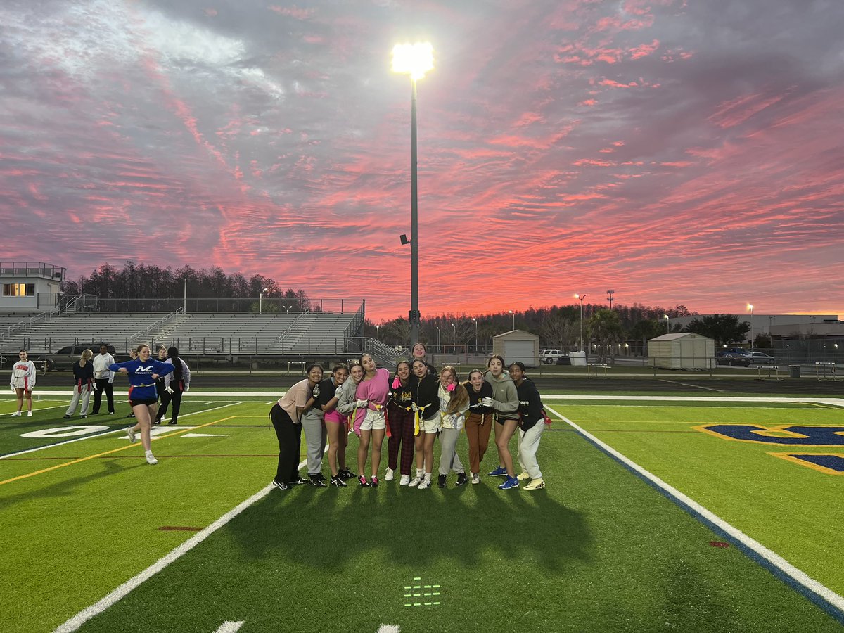 SteinbrennerFFB's tweet photo. The sun is rising on the 2024 Flag season! https://t.co/MaYL7LdOAz