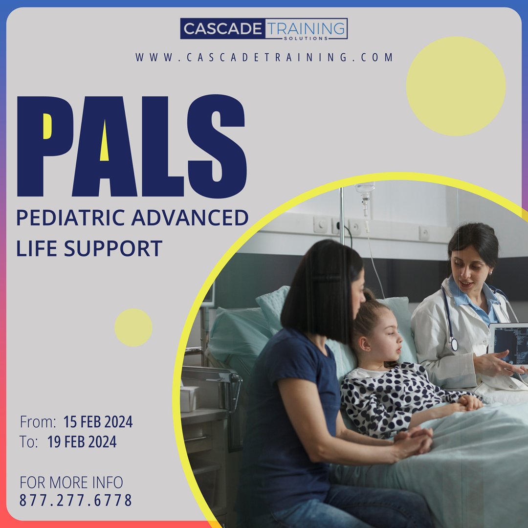TrainCascade's tweet photo. "Calling all medical professionals and caregivers! The PALSCourse is your ticket to gaining advanced pediatric life support skills. 🩺👶 

#CascadeTraining #MedicalCourse #PALSCourse #HealthcareHeroes"

https://t.co/0doATWfQgg https://t.co/mjAXRTSDLJ