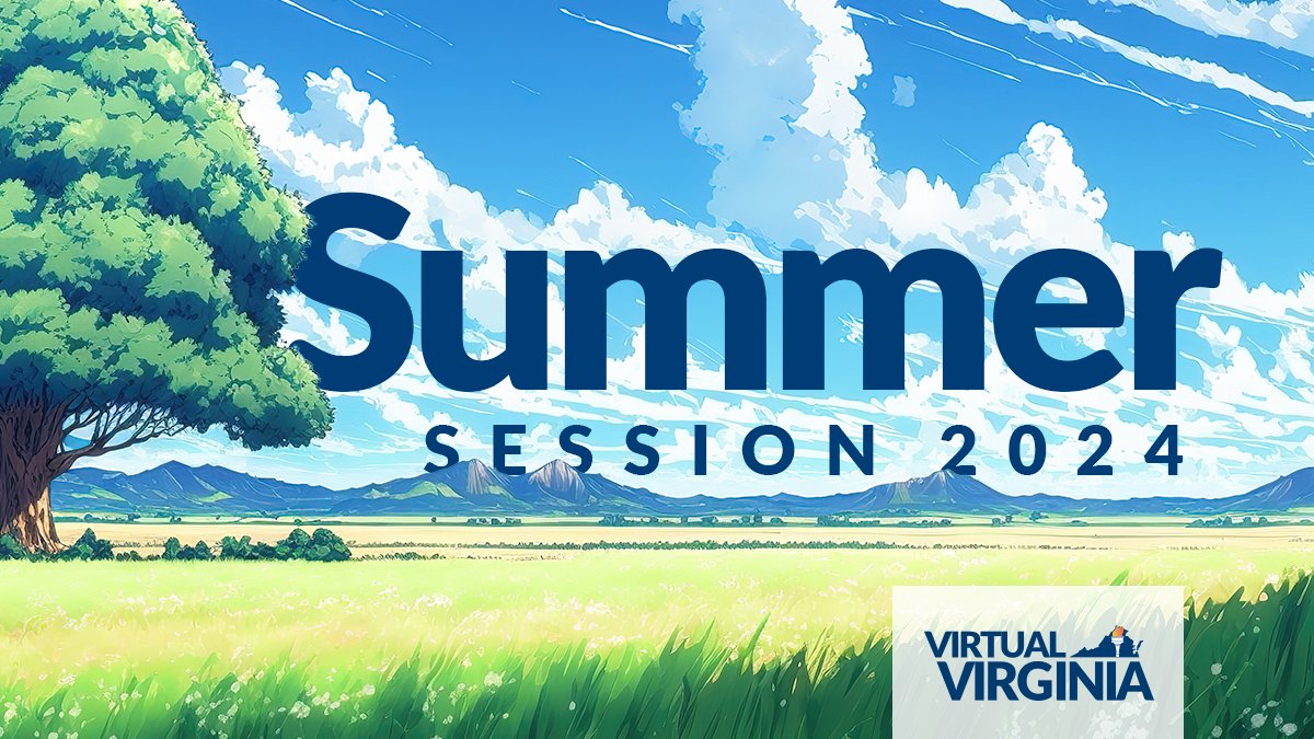 Online learning is possible all year—even in the summer! VVA's Summer Session 2024 will offer online instruction for grades 6–12 in core academics & world languages. Registration opens March 1! Learn more: virtualvirginia.org/summer