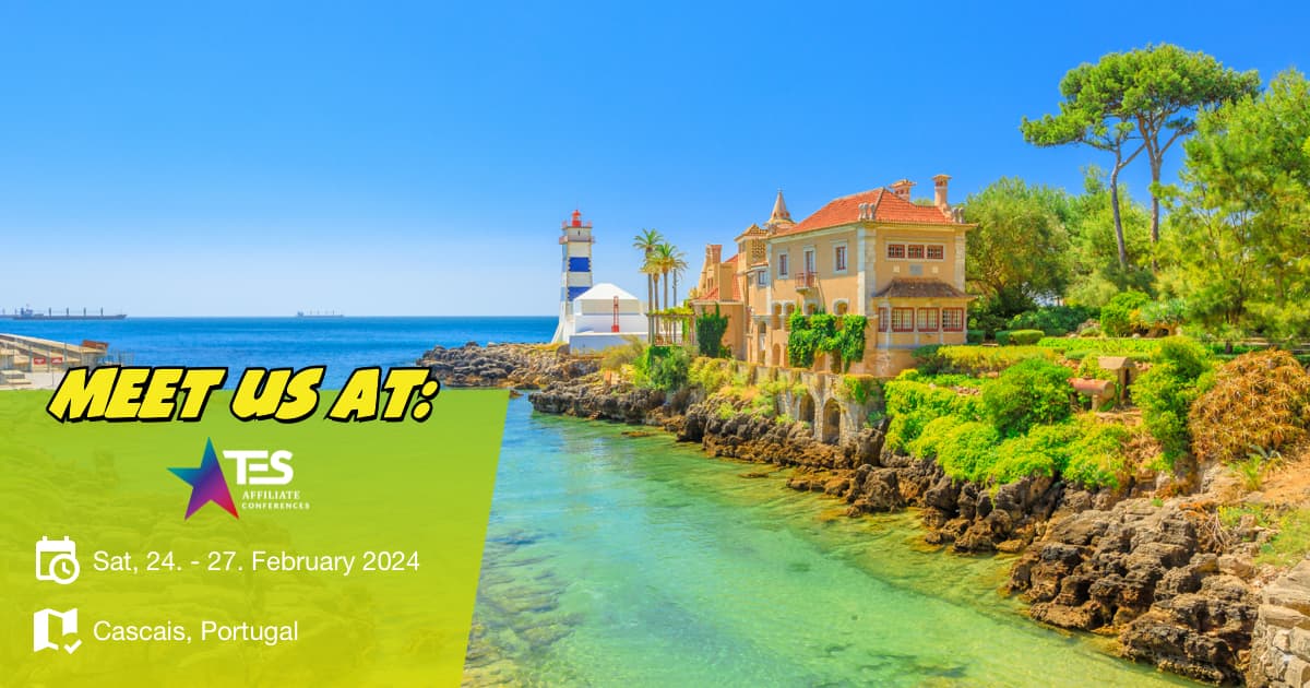 🎉  We're gearing up for the TES show in Cascais from Feb 24-27! 🌟 Swing by booth 64 to connect with us. Let's chat about partnership opportunities and the future of digital marketing! See you there! 🚀 #TESCascais #Booth64 #DigitalMarketing #trafficpartner