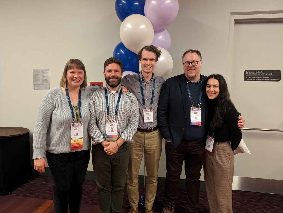 What a great time at #OLASC! Thanks to everyone who attended the OCULA social! We even managed to snap a photo of FIVE generations of OCULA Presidents! 🎉

From left to right: Angela Henshilwood, <a href="/zackosborne/">Zack Osborne</a>, @gslavender, @MattJeffreyR, &amp; @mikaylaredden.