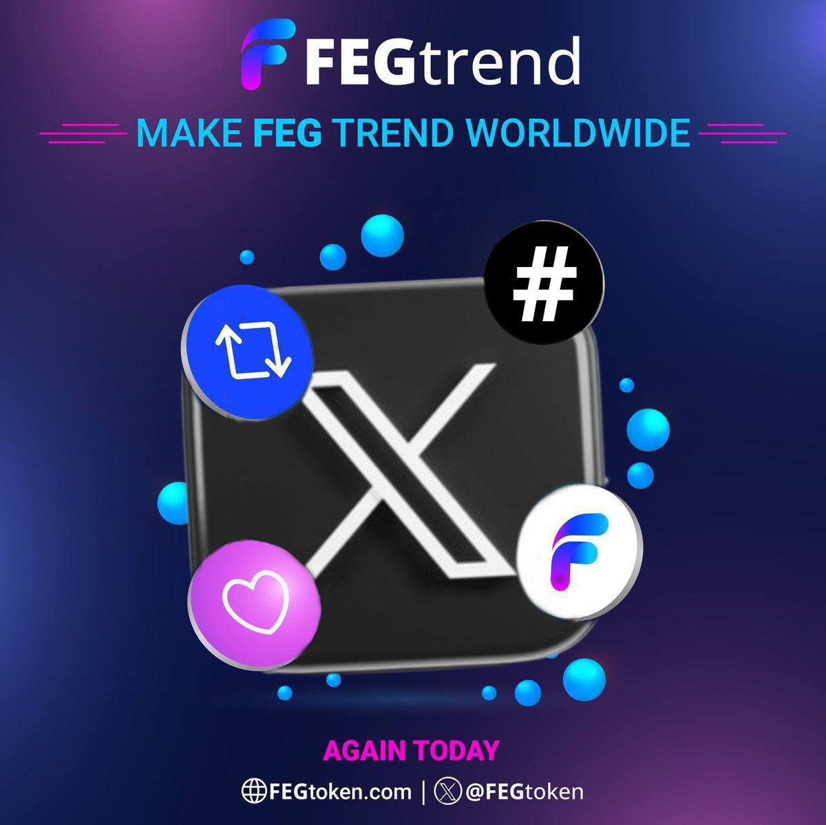 FEGtoken's tweet photo. ⚡️CLICK CLICK BOOM⚡️
4 MAXIMUM ENERGY🔥

With buys flooding in on FEGeth & FEGbsc in anticipation of the incoming SmartDeFi™️ Launchpad, it’s time we all worked together and CTT and TREND on X 

⚡️CLICK TO TWEET ⚡️
4 MAXIMUM EFFECT 🔥

It’s easy just follow these simple steps:- 

📝Save the three graphics provided below 1,2 & 3! 

📝Click the CTT links and use the graphics 1-3! 

📝Sit back and relax knowing you have worked for your investment! 

⚡️TODAYS TOPICS⚡️

1️⃣ DAILY UPDATES 
- https://t.co/6uWcxTYMUH

2️⃣ TUBERS 
- https://t.co/SxsUWEkKgM

3️⃣ FEG METRICS 
- https://t.co/M96CMqkT0G

LFTrend GORILLAS 🔥

💪🏽❤️🦍

#FEGtoken #SmartDeFi