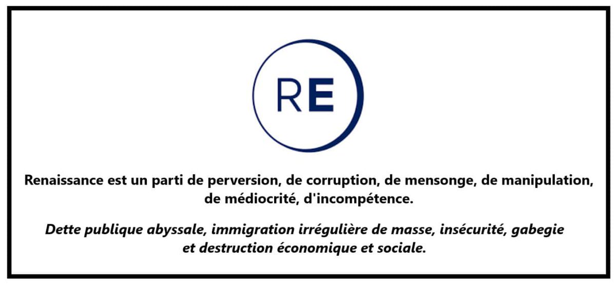 MrCataclysme_'s tweet image. #Renaissance  #Macronie  #MacronDEGAGE