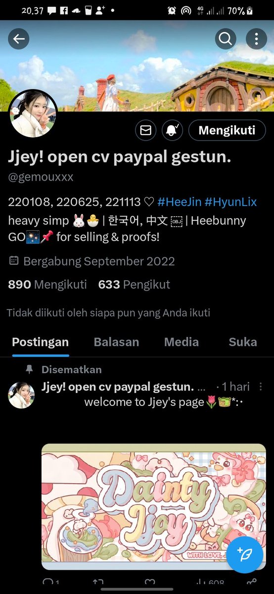 strwbrrymoist's tweet photo. PENIPUAN JASTIP TIKET KONSER/ MEET AND GREET

-A THREAD-

sebenernya malu krna kayak bodoh bgt kok bisa bisanya kena tipu, tapi akhirnya aku mau bikin thread ini biar ga makin banyak yg jadi korbannya. Sebab penipu ni punya banyak akun selain di X ada di IG jg https://t.co/xoCUJKwXhE