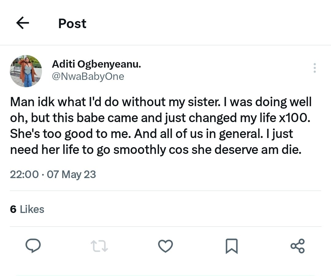 NwaBabyOne's tweet photo. And she just left? Okay o. https://t.co/LUvY4eQCIt