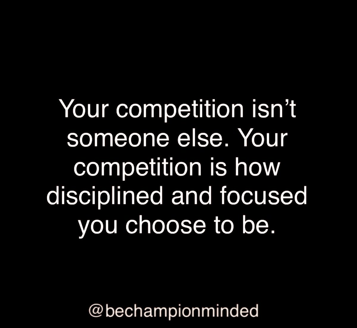 🍃❤️🍃 It’s #ThoughtfulThursday and your daily dose of inspiration! Your competition isn’t someone else. It’s you. Now go out there and claim what’s yours. ❤️ #LeadershipMatters #WellnessMatters #YOUmatter #LiveWellLeadWell #Fitleaders #FitisIn @ValChavez2018 @santiagoAM115