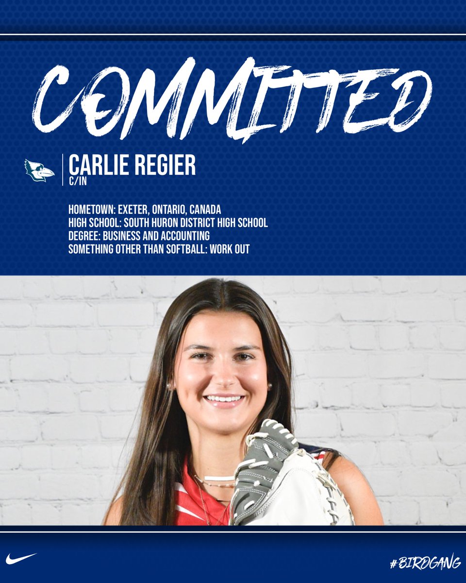 westmosoftball's tweet photo. Today we celebrate two more commits, Yadira Montes and Carlie Regier! #FutureBlueJays https://t.co/okA65lxxAi