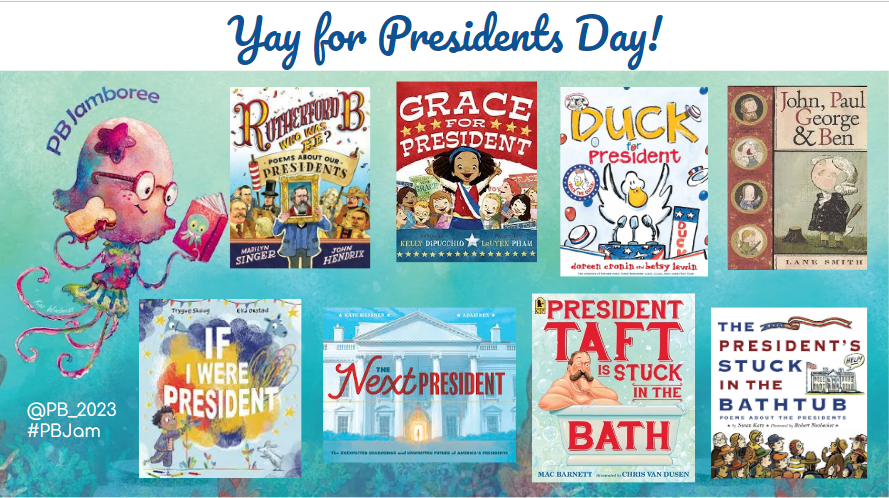 A few of our favorites! Any we missed?? #PresidentsDay #PBJam #ChildrensBooks