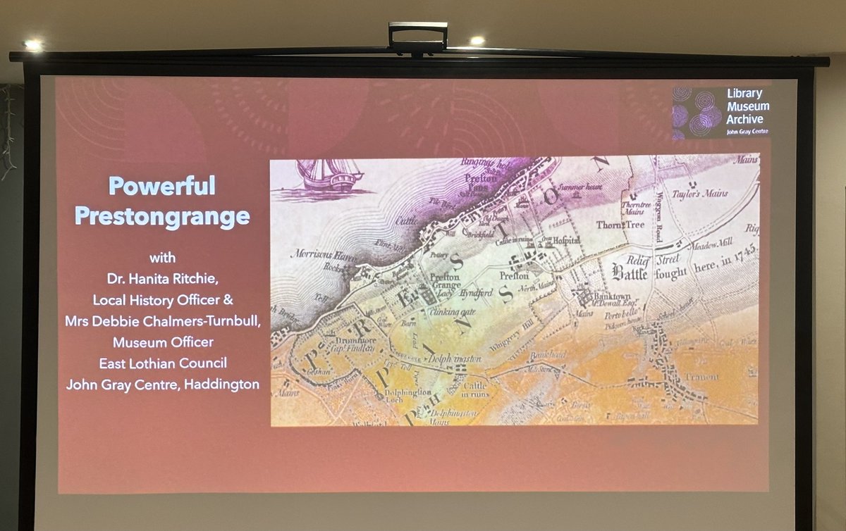 DrHanitaRitchie's tweet photo. 2024 talk 2 โ
!
๐๐ฝGreat turnout and sharing of knowledge at #Cockenzie & #PortSeton History Society event.
โจAlways a joy for @eastlothianlibs to collaborate with @ELMuseumService for #EastLothian #LocalHistoryMatters & #CommunityEngagement !๐๐พ https://t.co/T6pDH9JkGp