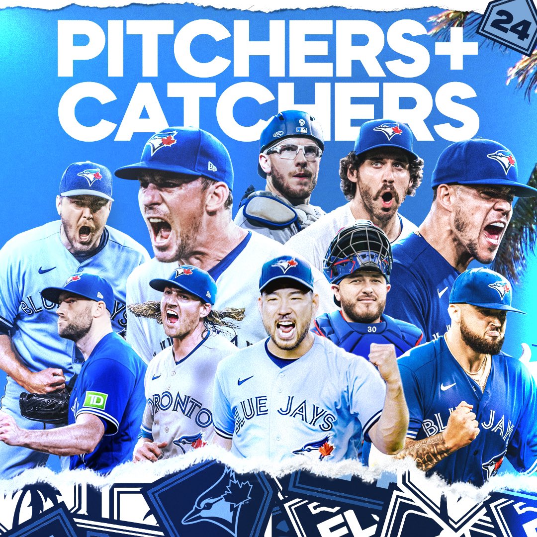 BlueJays's tweet image. PITCHERS &amp;amp; CATCHERS
PITCHERS &amp;amp; CATCHERS
PITCHERS &amp;amp; CATCHERS
PITCHERS &amp;amp; CATCHERS
PITCHERS &amp;amp; CATCHERS
PITCHERS &amp;amp; CATCHERS
PITCHERS &amp;amp; CATCHERS
PITCHERS &amp;amp; CATCHERS
PITCHERS &amp;amp; CATCHERS
PITCHERS &amp;amp; CATCHERS
PITCHERS &amp;amp; CATCHERS

REPORT TODAY! #SpringTraining