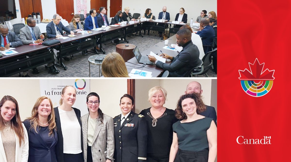 Diversity means moving forward together! 

Last week’s roundtable discussion co-hosted by <a href="/RPNY_OIF/">La Francophonie à l’ONU - New York</a> and <a href="/RMCCanadaCMR/">RMC Canada CMR</a> exchanged views on how military education can better advance #equity and #diversity for more inclusive practices.