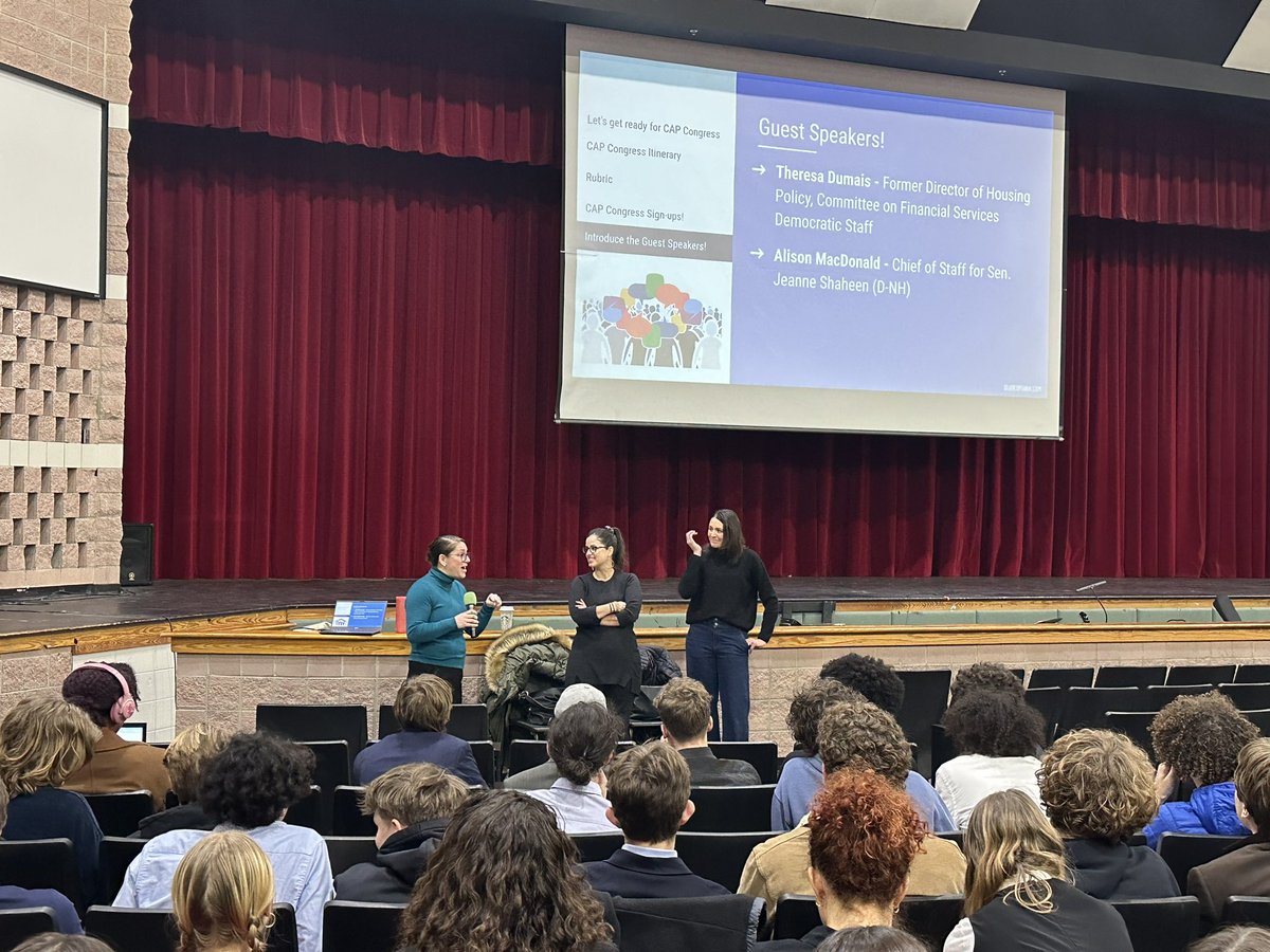 CAP Congress committee meetings and guest speakers today!