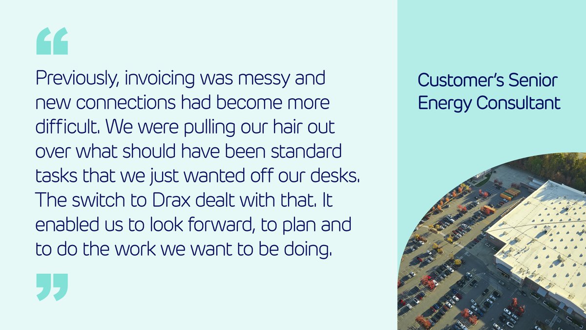 Planning was key to ensuring a smooth and ordered transition when we were awarded the contract to deliver the power that keeps one of the largest supermarket chains in the UK running. 💡

Read the case study: energy.drax.com/insights/power…