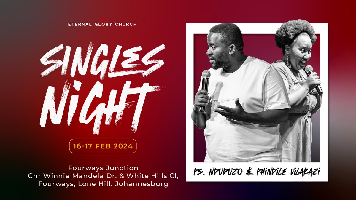 EGCoverflow's tweet photo. Singles Night! Tickets for Saturday are still available on Quicket: 

https://t.co/KH9n1wYQiJ https://t.co/1XTgmVTau8