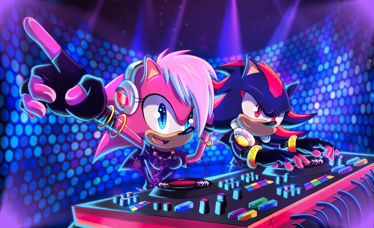 Party time !

Commission for @ShadoniaX 
#ShadowTheHedgehog #SonicTheHedgehog #sonicfanart