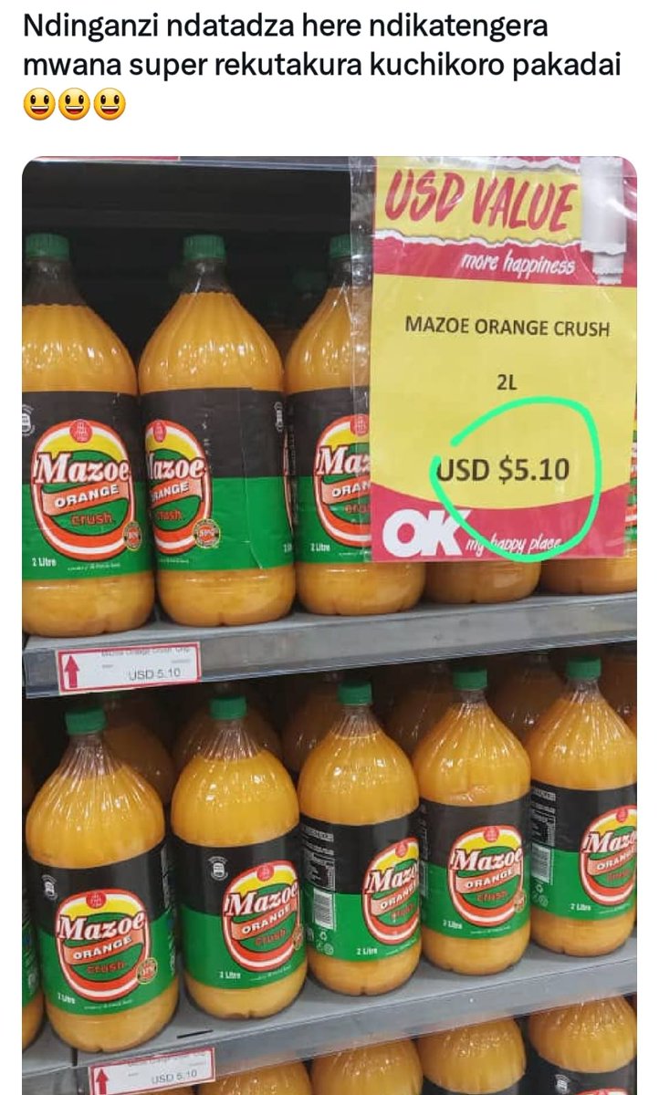 ztp2023's tweet photo. The senseless increases in prices of basic commodities has to stop @MthuliNcube kindly reverse your taxes. The povo is already suffering and you can't pile more misery on the people. https://t.co/AKvvFsu0MZ
