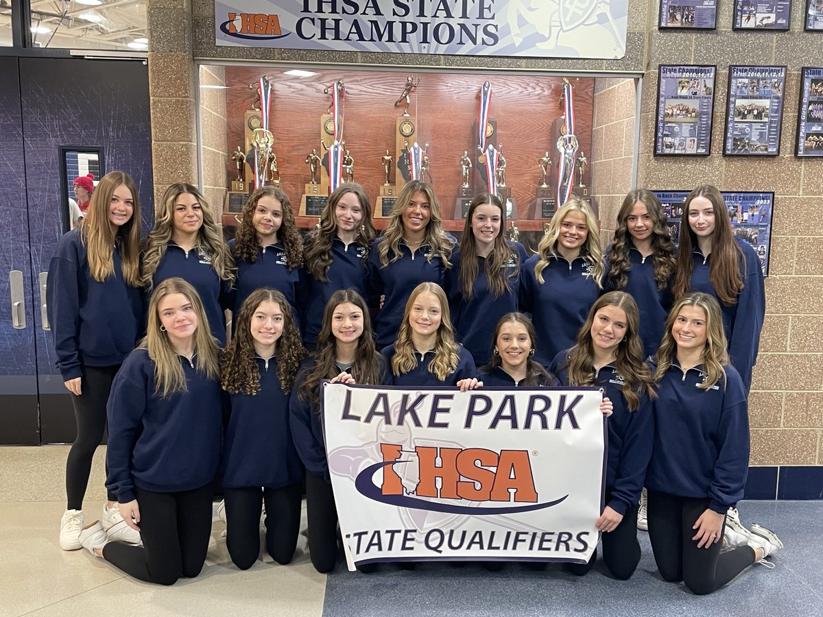 Lake Park <a href="/LPgirlsgym/">Lake Park Girls Gymnastics</a> returns to <a href="/IHSAState/">IHSA State</a> this weekend as a team qualifier for the 2nd consecutive year! This continues a great season for the team which captured #IHSA Regional and <a href="/DuKane8Conf/">DuKane Conference</a> titles!

Good luck at State Lancers! Bring home some hardware! #WeAreLakePark