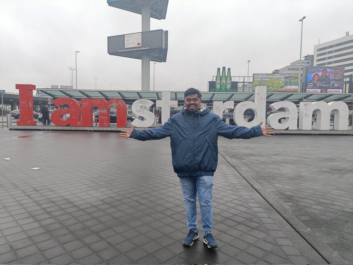 jaggenius's tweet photo. Vanakkam Amsterdam 🙂

See you there tomorrow at the show

Get your tickets at - https://t.co/soLCq4fwT0 https://t.co/S336yK9MHY