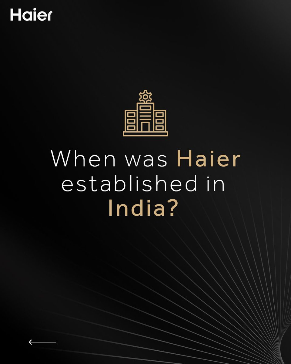 IndiaHaier's tweet photo. #ContestAlert
Big things are happening at Haier! To begin the celebrations, we’re putting your Haier trivia to the test. Answer simple trivia questions about us and become one of 5 lucky winners who will win exciting prizes. https://t.co/TBLIOxbZSj