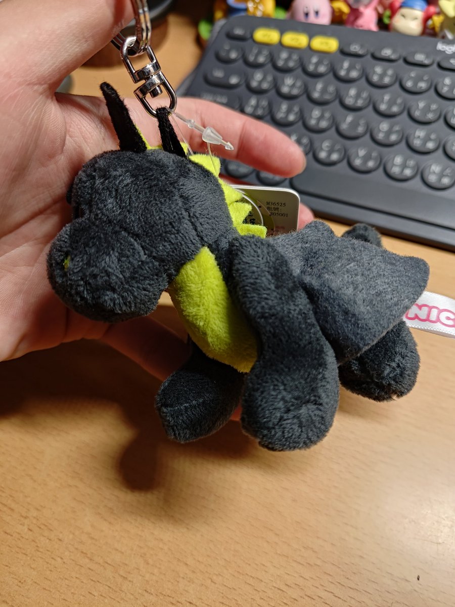 龍年收到這隻龍能不開心嗎🥳
我會好好摸他的背鰭的（？