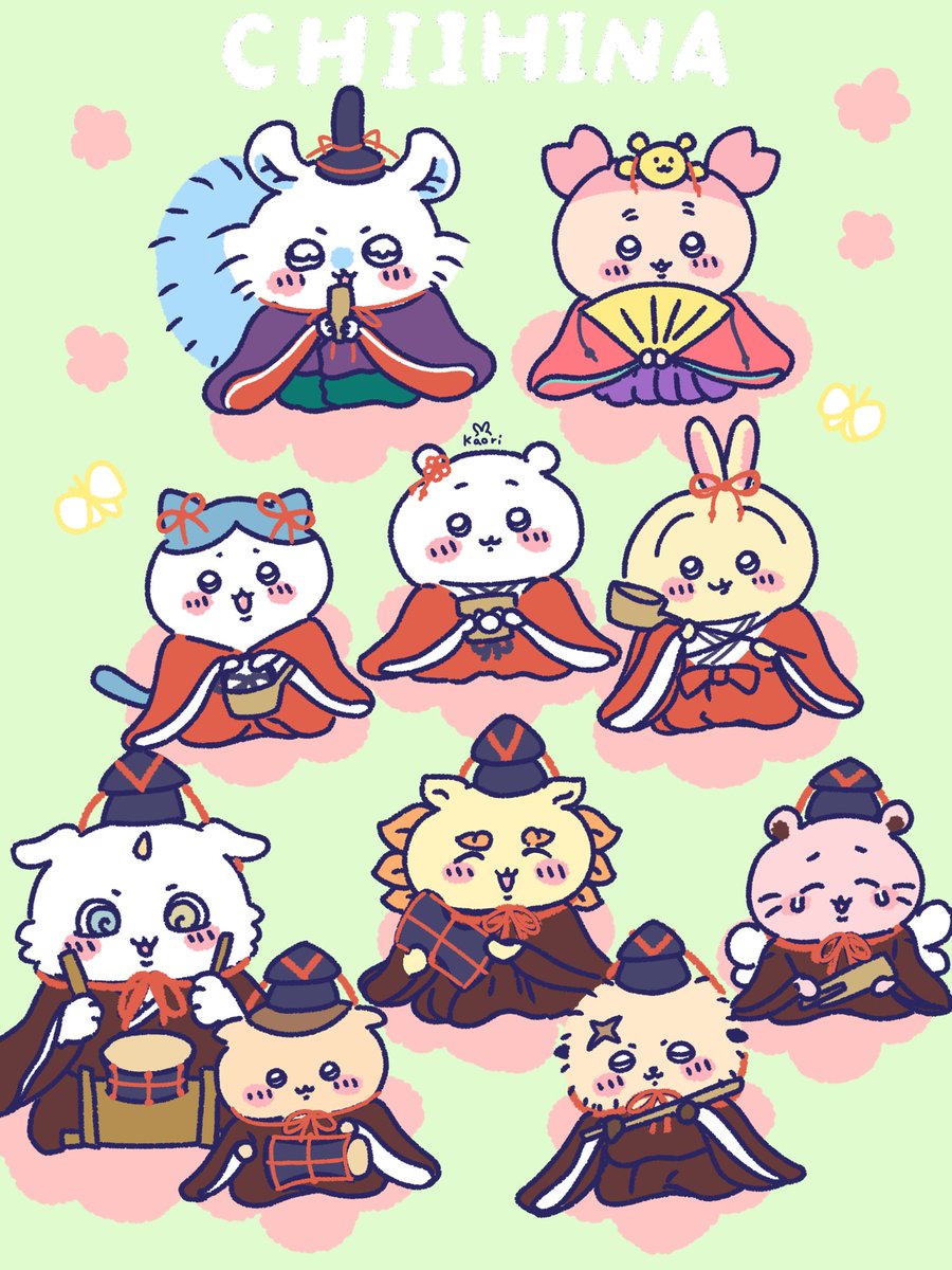 K_Happiness1029's tweet photo. なんか小さくてかわいいひな祭り🎎🌸

オギノさんのYouTubeチャンネルでちいかわ合同ファンアートに参加させて頂きます❣️
そちらに載せさせて貰います🍀

たくさんの作品を見れると思うので皆様も良ければ楽しみにしててくださると嬉しいです❣️
 #ちいかわファンアート
 #ちいかわ合同ファンアート https://t.co/Pgfi7i7WN0